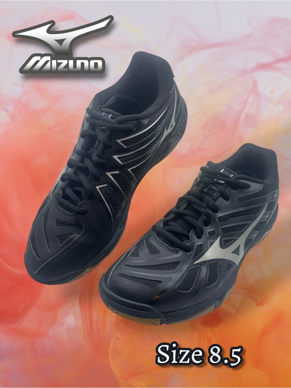 Mizuno Women's Wave Hurricane 3 Volleyball Shoes 430225 Size 8.5